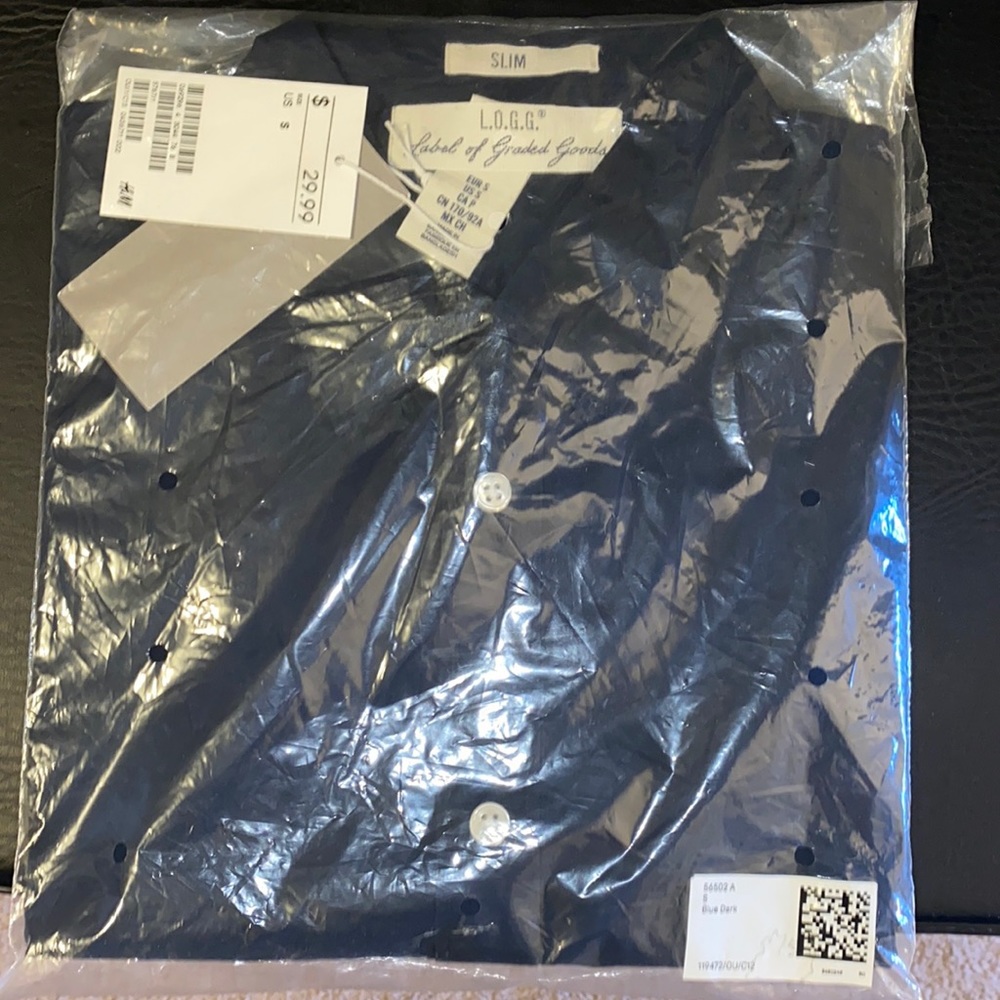 Navy Dress shirt